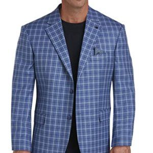 DXL Big and Tall Multi Mini Check Sport Coat